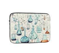 Chemistry Print Laptop Sleeve for Women Men, 10 Inch Waterproof Laptop Bag Lightweight Notebook Computer Cover Bag