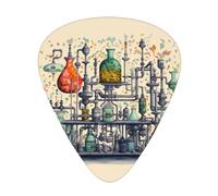 Chemistry Print Print Organizer Storage Box Different Thickness Guitar Picks For Acoustic Guitar