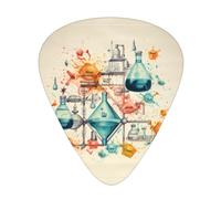 Chemistry Print Print Organizer Storage Box Different Thickness Guitar Picks For Acoustic Guitar