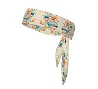 Chemistry Print Print Sports Head Tie, Hair Band For Workout, Running, Yoga, One Size Fits Most