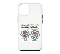 Chemistry Pun Positive Electron Science humor teacher Case for iPhone 12/12 Pro