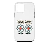 Chemistry Pun Positive Electron Science humor teacher Case for iPhone 12 mini