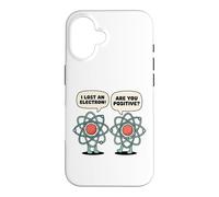 Chemistry Pun Positive Electron Science humor teacher Case for iPhone 16