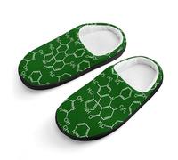 Chemistry Science Children's Cotton Slippers Warm House Shoes Home Slippers for Indoor Outdoor 30-31