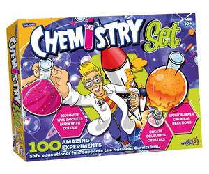 CHEMISTRY SET by John Adams - 100 Experiments Age 10+ - Exciting STEM Kit