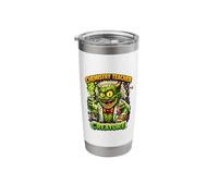 Chemistry Teacher Creature Funny Monster Educator Chemist Stainless Steel Insulated Tumbler