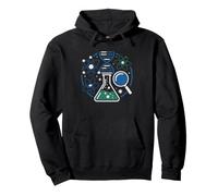 Chemistry Teacher Surrounded Molecules Atoms Bonds Day Pullover Hoodie