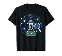 Chemistry Teacher Surrounded Molecules Atoms Bonds Day T-Shirt