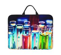 Chemistry Test Tube Print Laptop Case Sleeve Men Women School Office Travel Notebook Bag Computer Protector