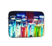 Chemistry Test Tube Print Laptop Sleeve Case Waterproof shockproof Computer Cover Bag for Women Men