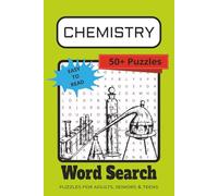 Chemistry Word Search Puzzle: Chemistry Word Search Puzzle Book: Word Search with Easy-to-Read Print about Chemistry, Chemical Elements , Laboratory ... | 50+ Puzzles… Gift for science enthusiast!