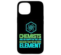 Chemists Are so Happy in the Lab - Chemist Chemistry Case for iPhone 15