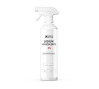 ChemLab - Sodium Hypochlorite 3% Solution 500ml - Powerful Mould & Mildew Remover - Removes Bacteria & Eliminates Black Spots - For Walls, Tiles, Bathrooms, Kitchens, Sinks, Showers & Grout