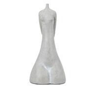 chemnitz small polyresin female sculpture in sand