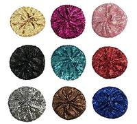 Chemo Headwear ABBA Beanie Sequin Beret Hat Headwrap Cap - Turban Bandana Sparkle ABBA Voyage