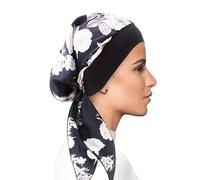 Chemo Headwear Pre Tied Headwrap Headscarf Beanie Head Cover Scarf Turban Cap Cotton Alopecia Bandana