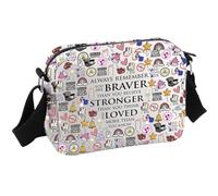 Chemo Recovery Gift Chemotherapy Treatment Gift Chemo Care Package Chemo Crossbody Bag (Braver Chemo HKB EU)
