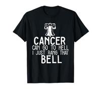 Chemo Survivor Cancer Can Go To Hell I Just Rang That Bell T-Shirt