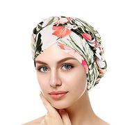 Chemo Women's Cap Wraps for Cancer Patients Headscarves Pirate Headscarf Summer Turban Women Cap Super Soft Slouchy Headband Sleep Hat Muslim Hijab Headscarf 50s Headwear, Green, One Size