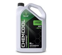 Chemodex ChemCool Concentrated Hybrid -60°C Long Life Antifreeze Engine Coolant In Green,G05, 5 Litres