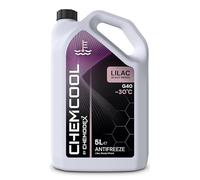 Chemodex ChemCool SOAT -30°C Ready To Use, Mixed Engine Antifreeze Coolant in Lilac, G40, 5 Litres