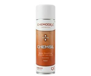 Chemodex Chemsil High Performance Clear Silicone Lubricant Spray 500ml Aerosol