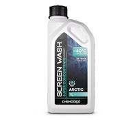 Chemodex Screen Wash Arctic 1 Litre - -40°C Freeze Protection - Heavy Duty Car Windscreen Washer Fluid by Chemodex - Streak-Free, Anti-Freeze & Bug Remover