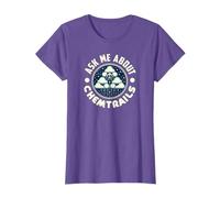 Chemtrails Ask Me About Chemtrails Conspiracy Chemtrail Jet T-Shirt