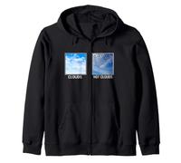 Chemtrails Awareness Aluminum Hat Conspiracy Theory Zip Hoodie