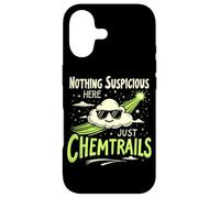 Chemtrails Conspiracy Theory and Secret Weather Control Tee Case for iPhone 17