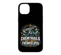 Chemtrails Don't Watch Themselves Funny Conspiracy Humor Case for iPhone 14 Plus