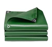 CHEMYO PVC Waterproof Tarpaulin Green, Knife Coated Fabric Extra Thick, Abrasion Resistant, Tear-Resistant Sunshade & Truck Cover Outdoor Use