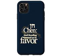 Chen God Bending Toward Us in Favor (Hebrew for Grace) Case for iPhone 11 Pro Max