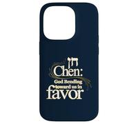 Chen God Bending Toward Us in Favor (Hebrew for Grace) Case for iPhone 14 Pro