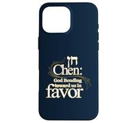 Chen God Bending Toward Us in Favor (Hebrew for Grace) Case for iPhone 16 Pro Max