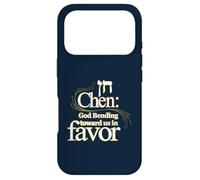 Chen God Bending Toward Us in Favor (Hebrew for Grace) Case for iPhone 17 Pro