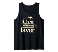 Chen God Bending Toward Us in Favor (Hebrew for Grace) Tank Top