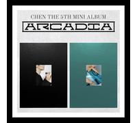 CHEN - (Random Ver.) CHEN [ARCADIA] 5th Mini Album / CD+2 Book+Photo Card+Poster+Sticker+GIFT K-POP
