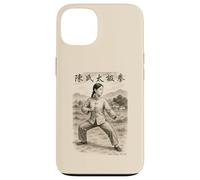 Chen Style Tai Chi Chinese Woman Pose in Countryside Case for iPhone 13