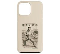 Chen Style Tai Chi Chinese Woman Pose in Countryside Case for iPhone 13 Pro Max