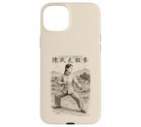 Chen Style Tai Chi Chinese Woman Pose in Countryside Case for iPhone 15 Plus