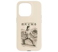 Chen Style Tai Chi Chinese Woman Pose in Countryside Case for iPhone 15 Pro