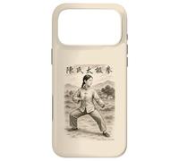 Chen Style Tai Chi Chinese Woman Pose in Countryside Case for iPhone 17 Pro Max