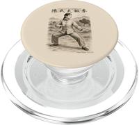 Chen Style Tai Chi Chinese Woman Pose in Countryside PopSockets PopGrip for MagSafe