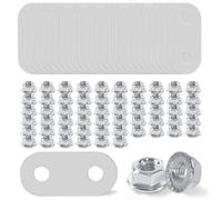 CHENACC Copper Bus Bars and Nuts Set, Hybrid Battery for Toyota Prius 2004-2015; Toyota Prius V 2012-2017; Lexus CT200h 2011-2017; 27PCS Bus Bars & 58PCS Flange Nuts Set