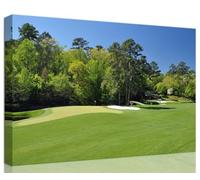 chenchenArt Augusta National Wall Art - Augusta Golf Course Wall Art for Living Room Bedroom Bathroom - Augusta Golf Course Picture Poster Canvas Prints Framed Ready to Hang(18''H x 24''W)