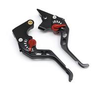 chencheng35 Fit for Y-a-m-a-h-a MT09 MT-09 2021 2022 2023 Accessories 2 Finger CNC Adjustable Brake Clutch Lever(Black)