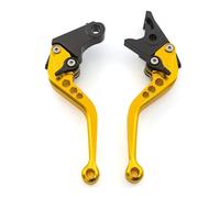 chencheng35 Fit for Y-a-m-a-h-a MT09 MT-09 Tracer 900 GT 2021 2022 2023 Motorcycle Adjustable Aluminum Lever Short&Long Brake Clutch Levers(147mm Gold)