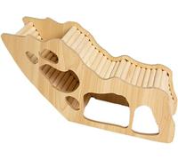Chencunquangod Hamster Hideout, Small Pet Castle Accessories Cage Toy Hamster House and Habitat for Chinchilla Rat Gerbils (Style B)