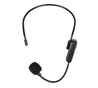 Chencunquangod Wireless Microphone, Radio FM Headset Handsfree Megaphone Microphone for Loudspeaker, Teaching Guide, Lectures, Meeting